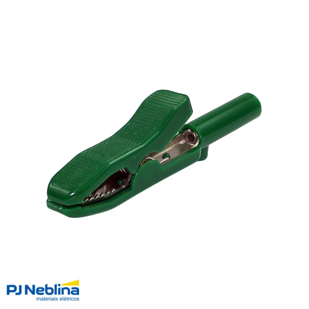 Garra Jacaré 25A 250V Verde - Joto