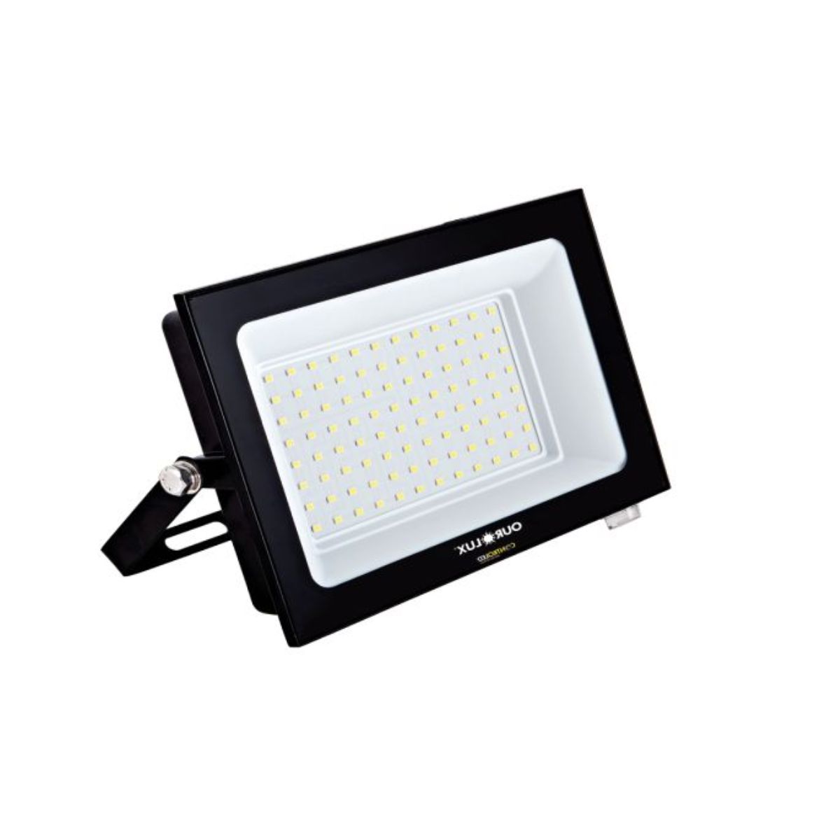 Luminária Refletor Led Sobrepor 10W Bivolt 6500K Branco Frio 675Lm C/Sensor Luminosidade Ourolux