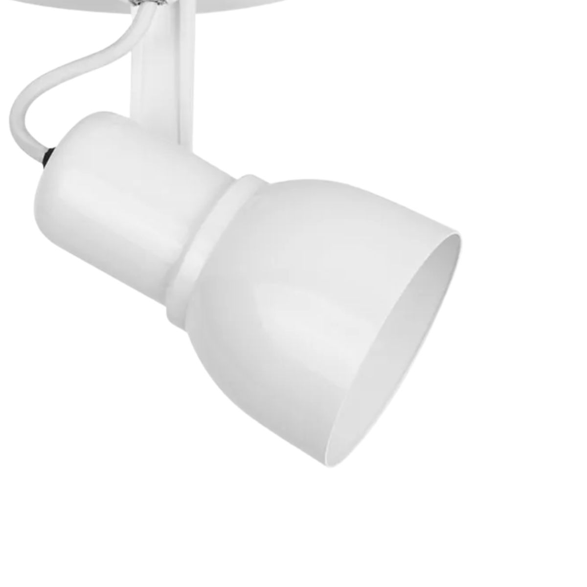 Luminária Spot Sobrepor Spot Light Branco E27 Bivolt Foco Direcionável - Kin Light