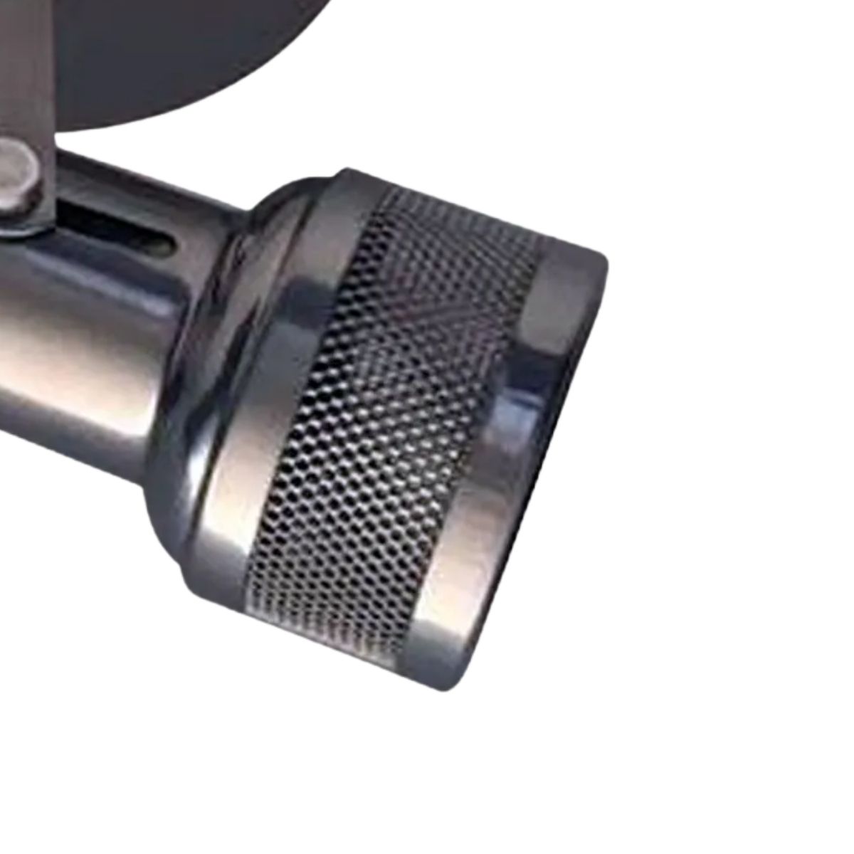 Luminária Spot Sobrepor Tela Titânio E27 Bivolt Foco Direcionável - Kin Light