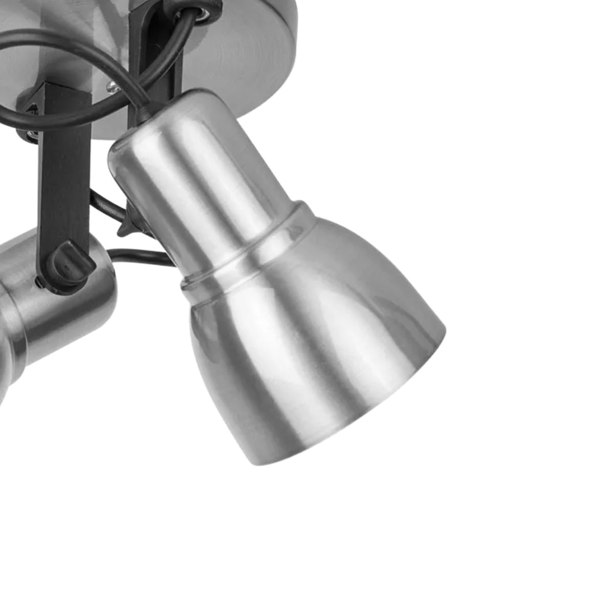 Luminária Spot Sobrepor Spot Light Lixado 2Xe27 Bivolt Foco Direcionável - Kin Light