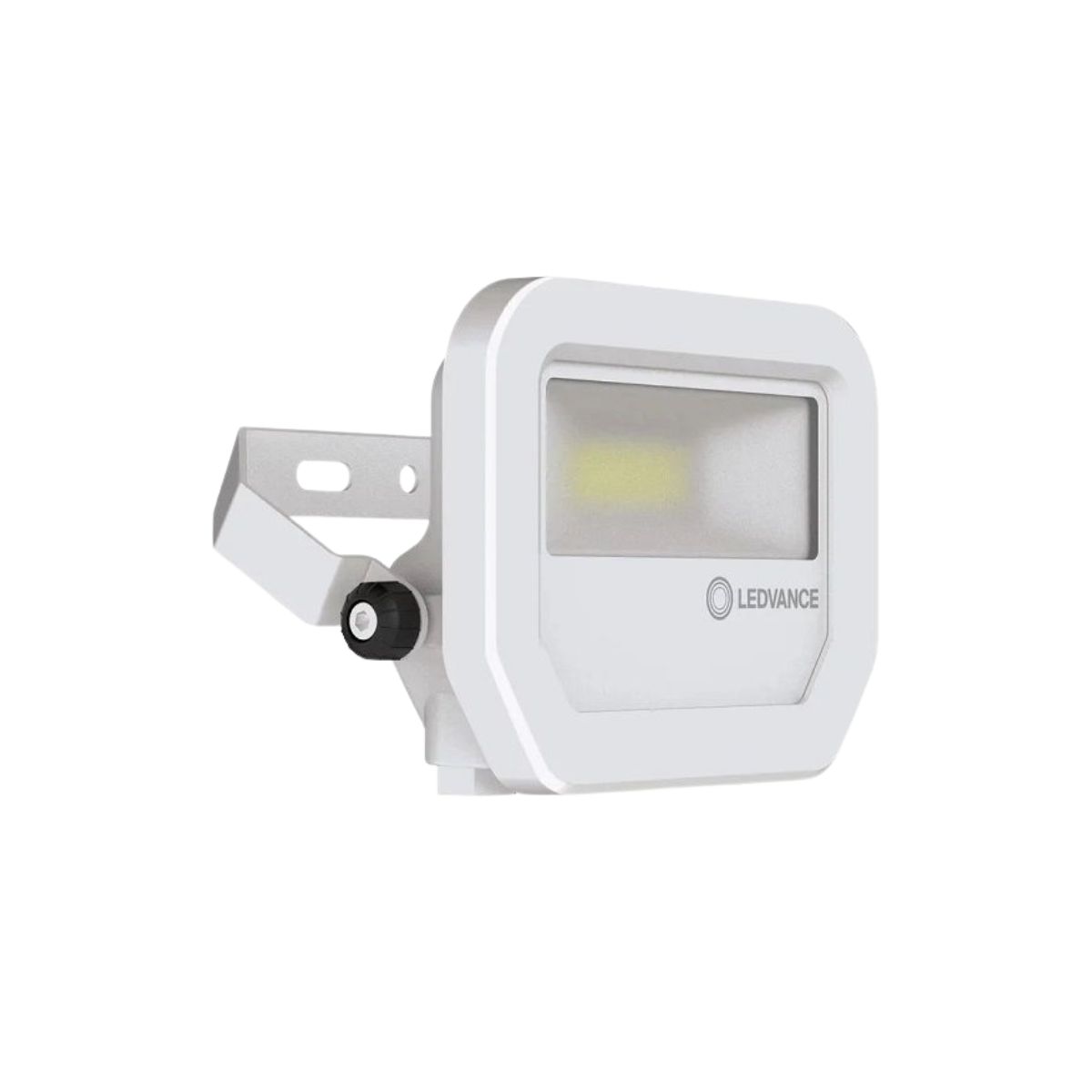 Luminária Refletor Led Retangular Sobrepor Branco 43W Bivolt 5000K Luz Do Dia 6020Lm Difusor Vidro Temperado C/Protetor Surto 2Kv - Ledvance