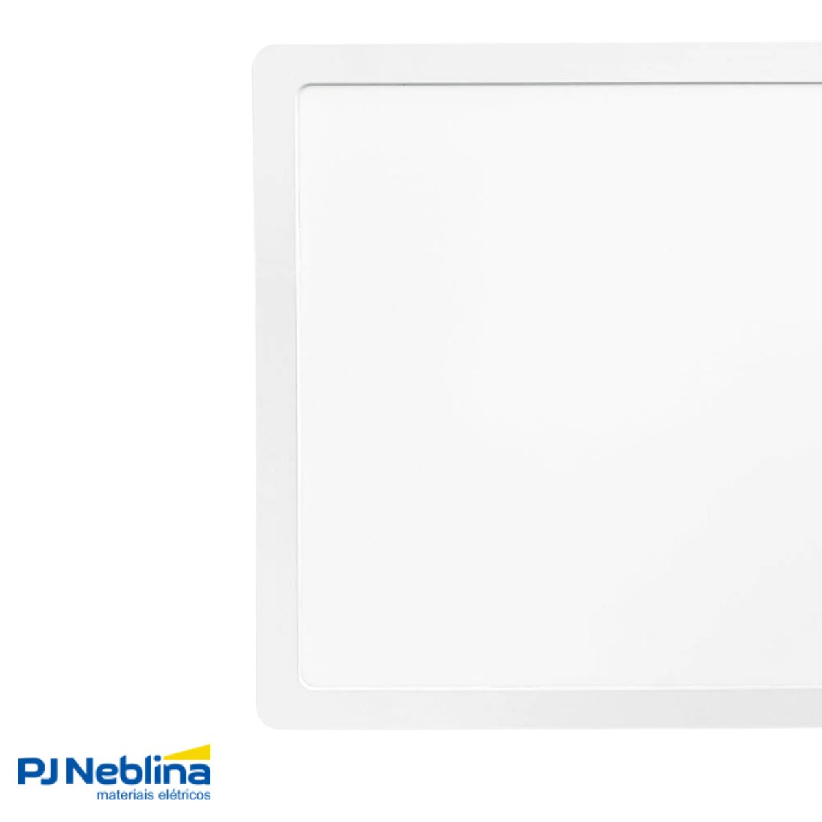 Luminária Painel Led Embutir Quadrado Branco 36W Bivolt 6500K Branco Frio 2880Lm Difusor Poliestireno - Bellalux