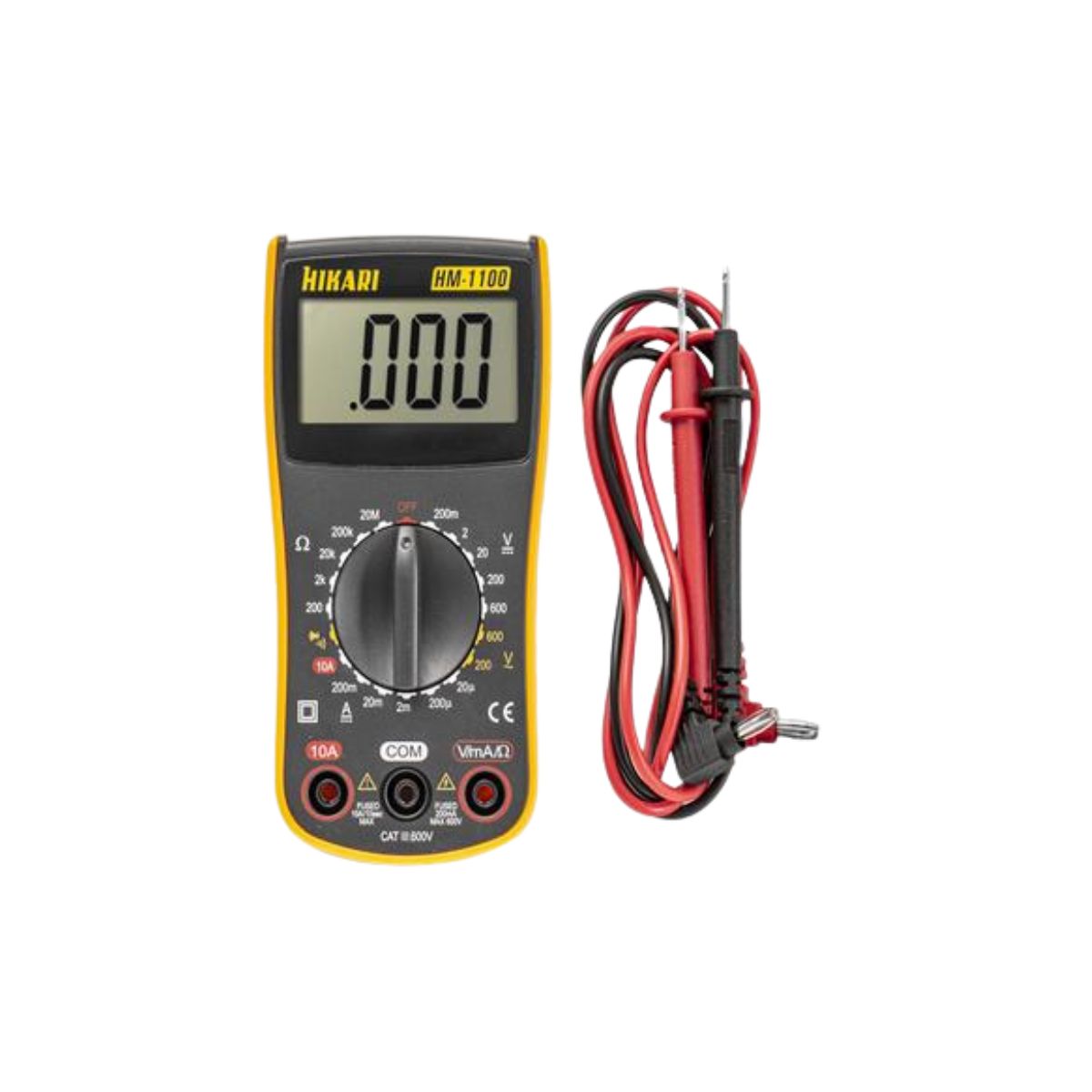 Multímetro Digital Hm-1100 Cat Iii 600V - Hikari