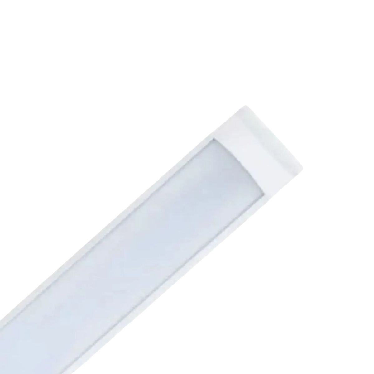 Luminária Linear Led Sobrepor Slim Bc 36W Bivolt 6500K Branco Frio 3240Lm - Bronzearte