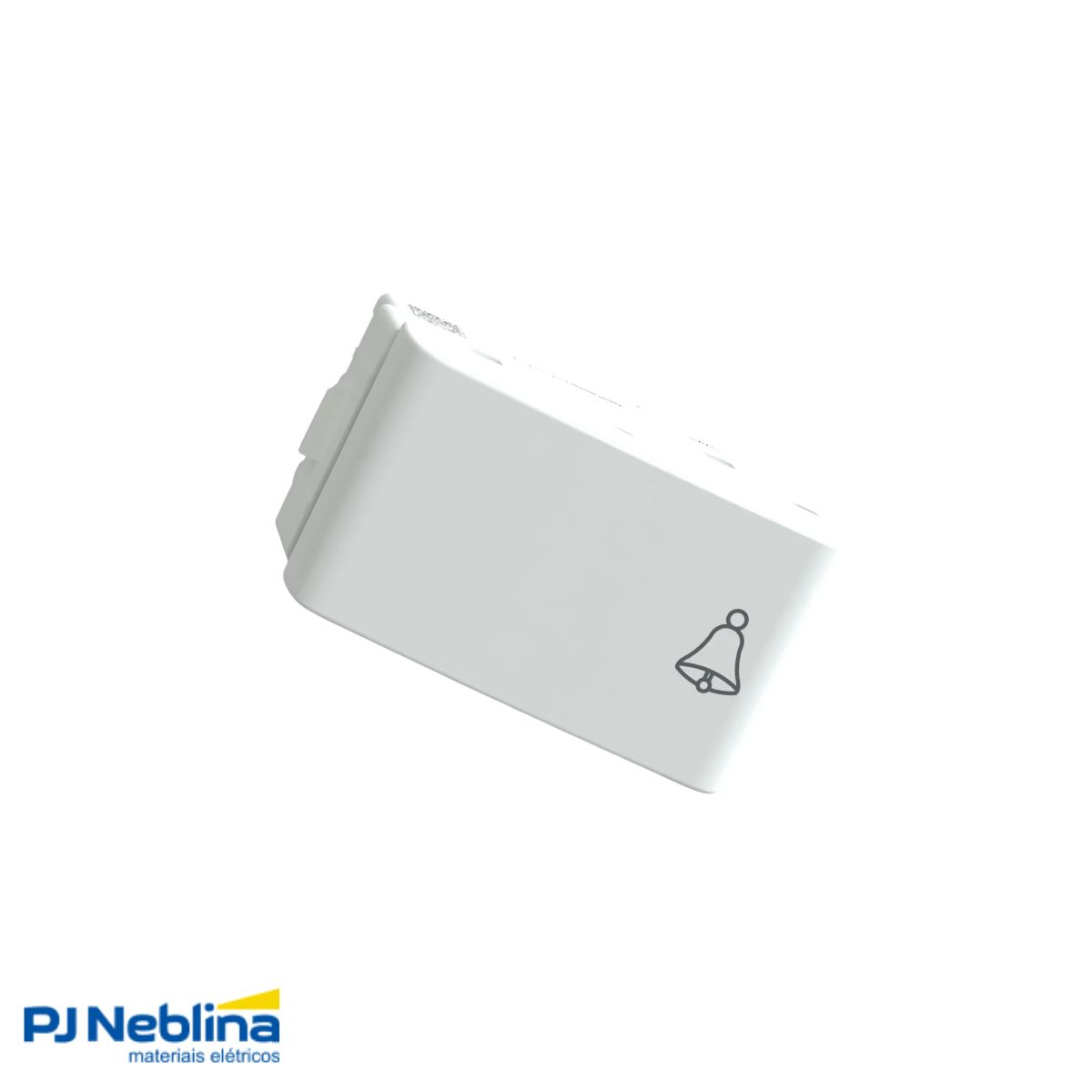 Modulo Pulsador Campainha 1 Módulo 10A 250V Branco Fosco Lunare Up - Schneider
