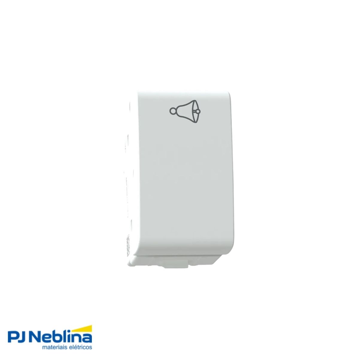 Modulo Pulsador Campainha 1 Módulo 10A 250V Branco Fosco Lunare Up - Schneider