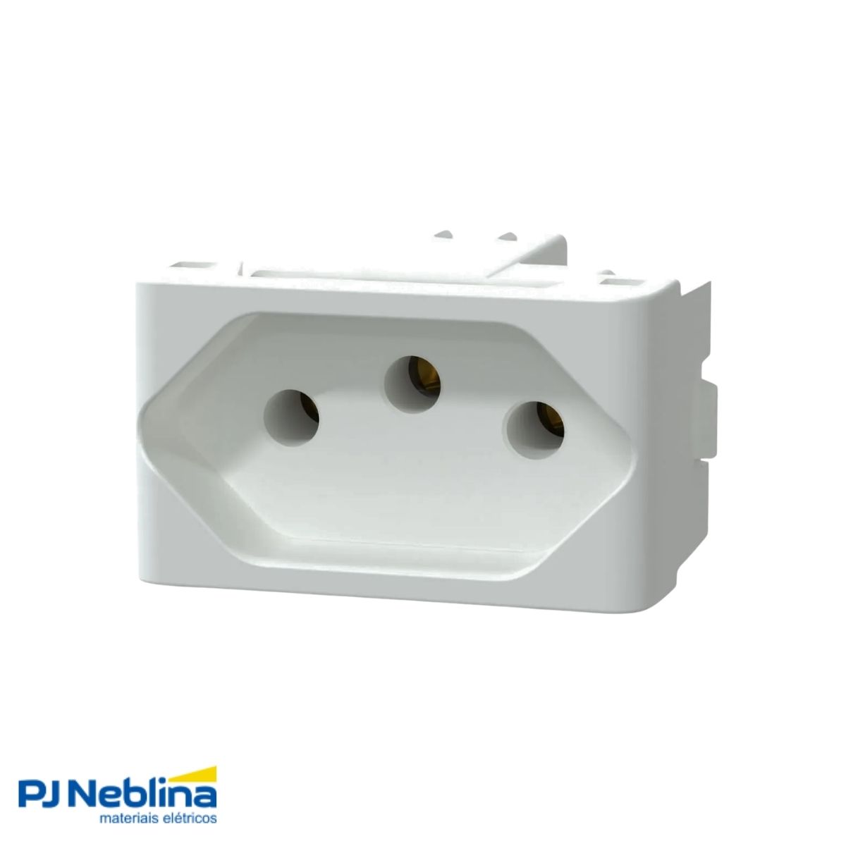 Modulo Tomada 2P+T 1 Modulo 10A 250V Bc Fosco Lunare Up - Schneider