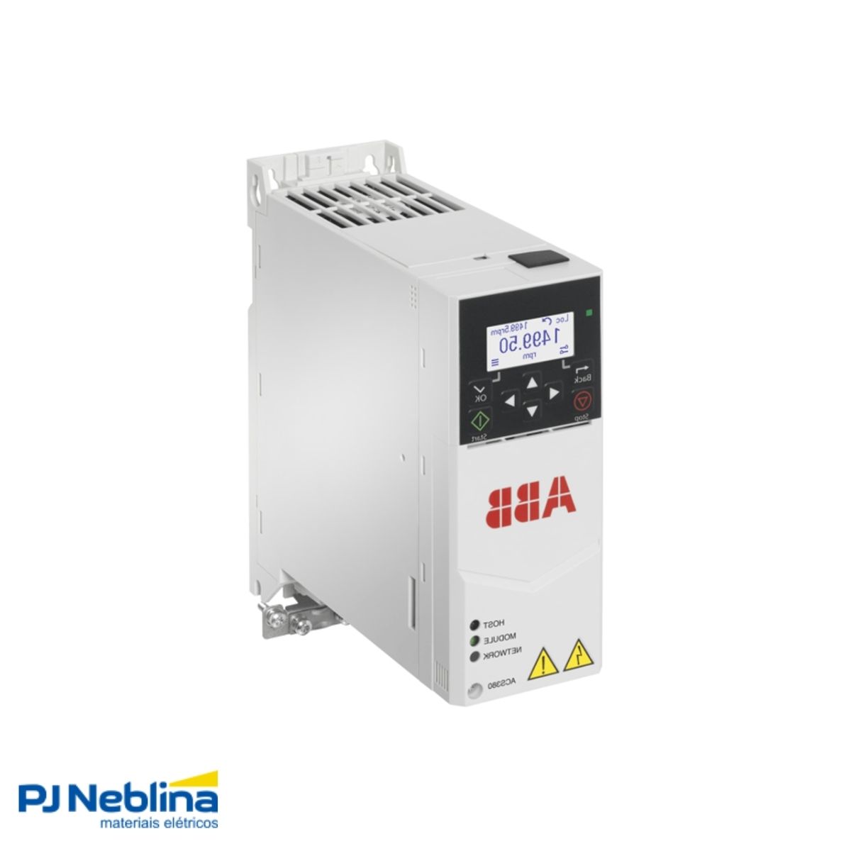 Inversor Frequência Trifásico 380-480V 50/60Hz 2,1A 2,6Kw - Abb