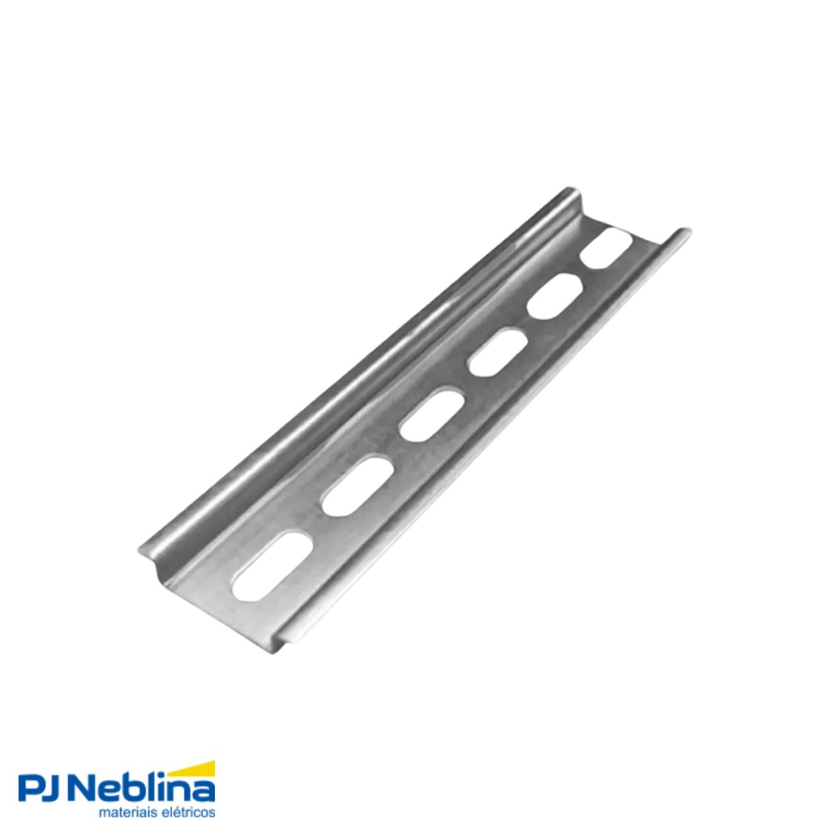 Trilho Fixacao Din Perfurado Ts-35 2000mm Aco Zincado
