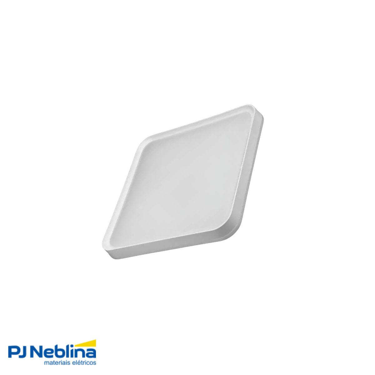Luminária Plafon Led Sobrepor Toronto Branco 36W Bivolt 3000K/4000K/6000K Multicolor 2650Lm - Hevvy