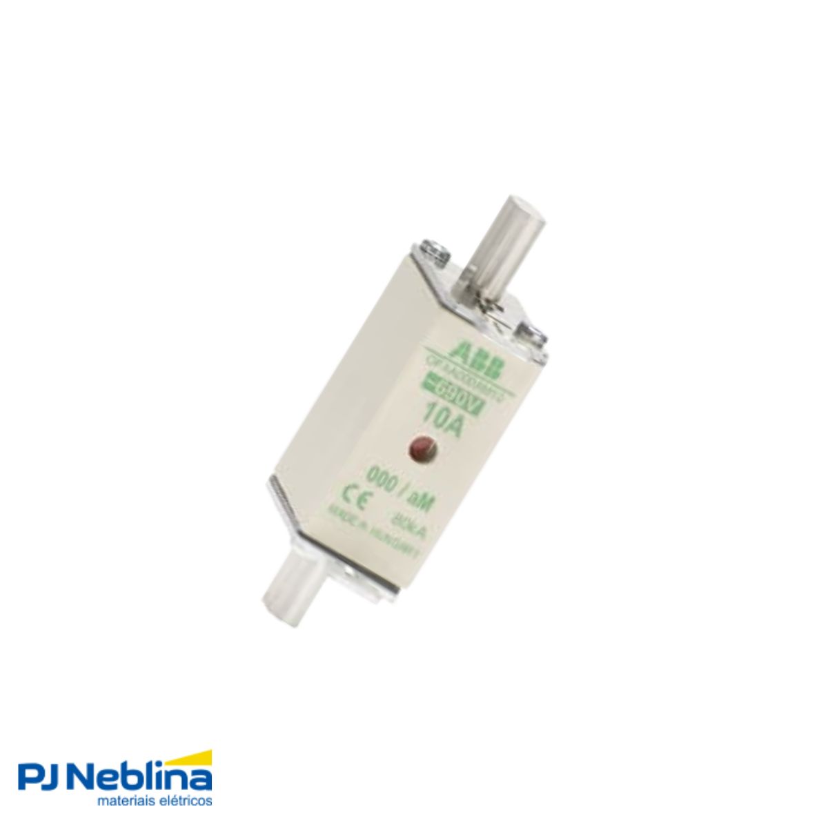 Fusível Nh Hrc Rápido Amarelo 2A 690V 80Ka T-000 - Abb