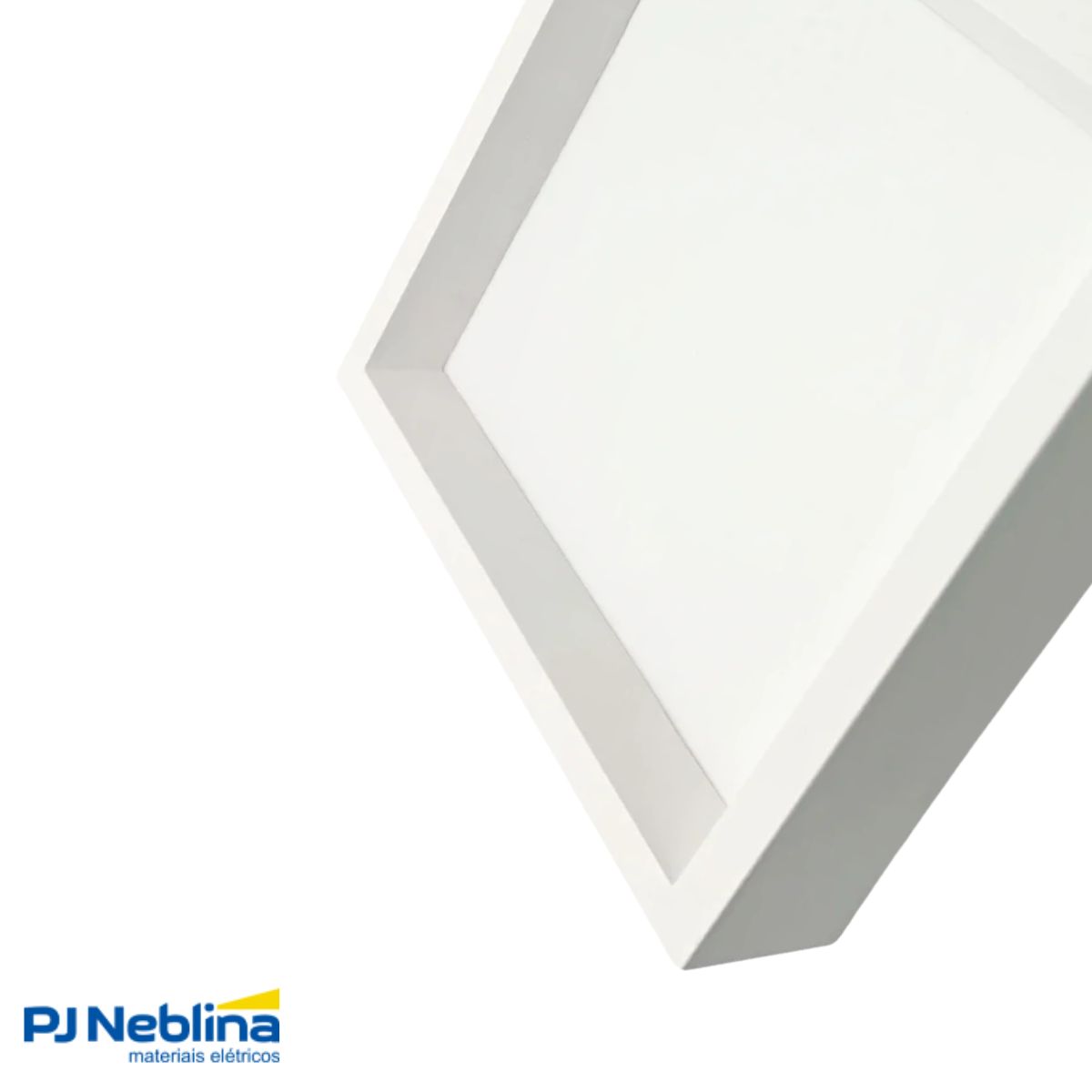 Luminaria Painel Led Sobrepor Quad Bc 18w Bivolt 3000k/4000k