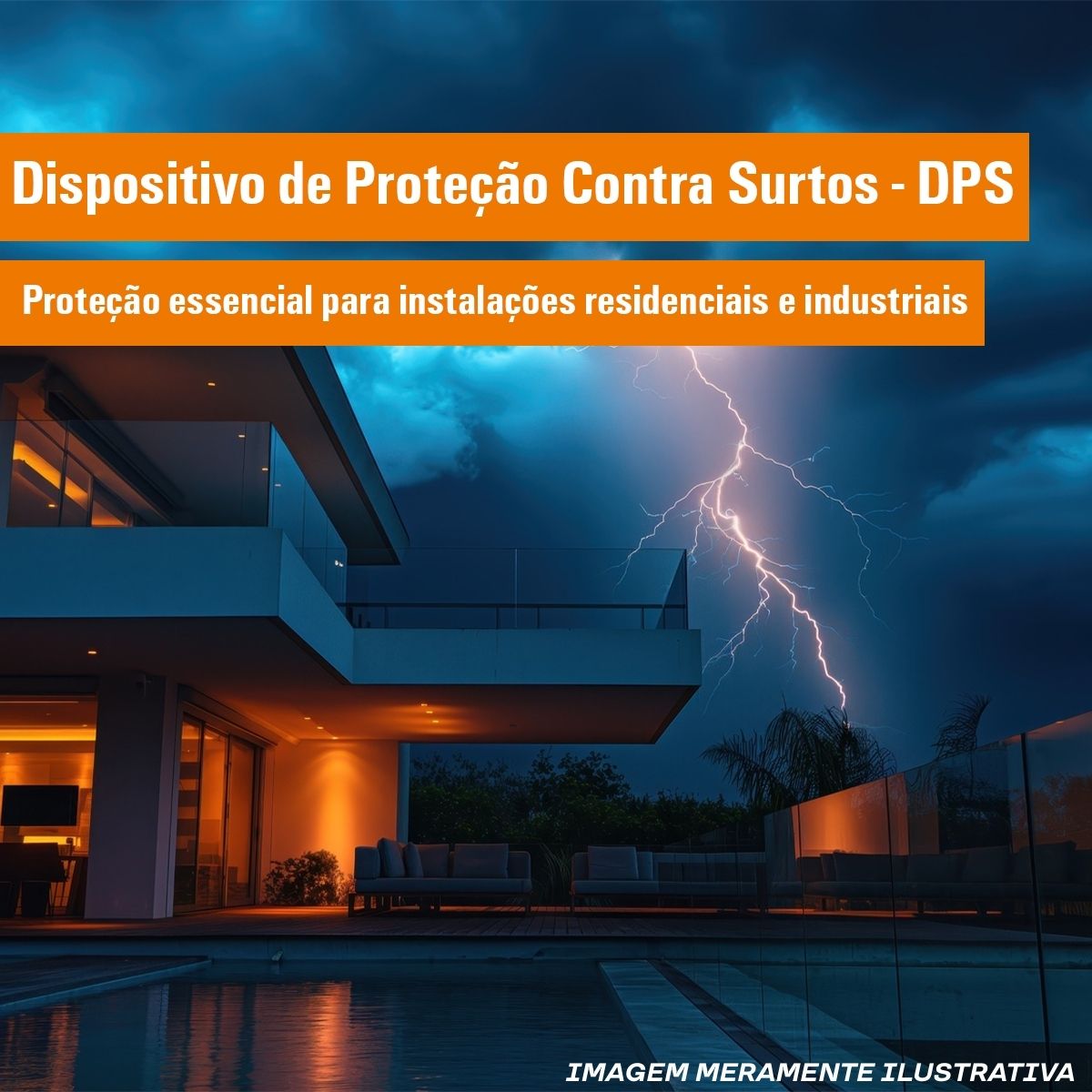 Protetor Surto Dps Monobloco 275v 15ka Classe Ii - Conexel