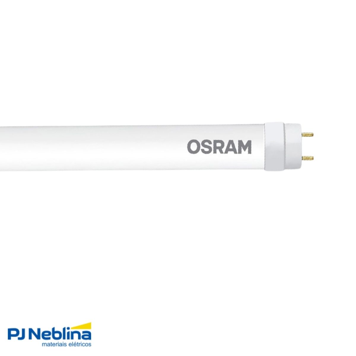Lâmpada Led Tubular T8 Fosca 9W Bivolt G13 4000K Branco Neutro Luz Branca 900Lm 600X28Mm Vidro - Osram