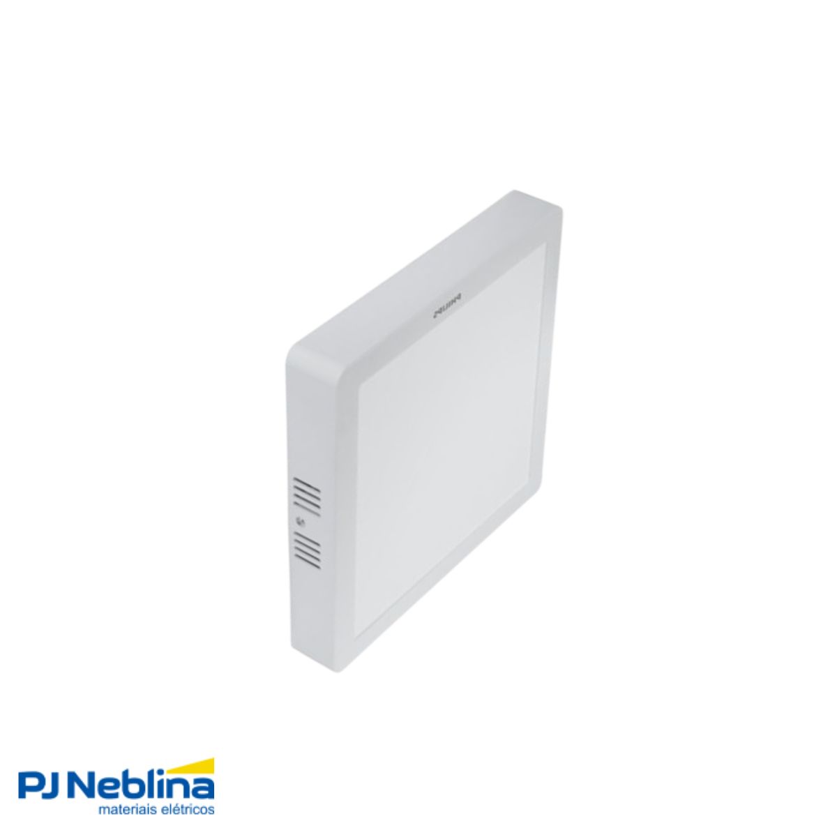 Luminária Plafon Led Sobrepor Quadrado Branco 22W 100-240V 3000K Branco Quente 1860Lm Difusor Poliestireno - Philips