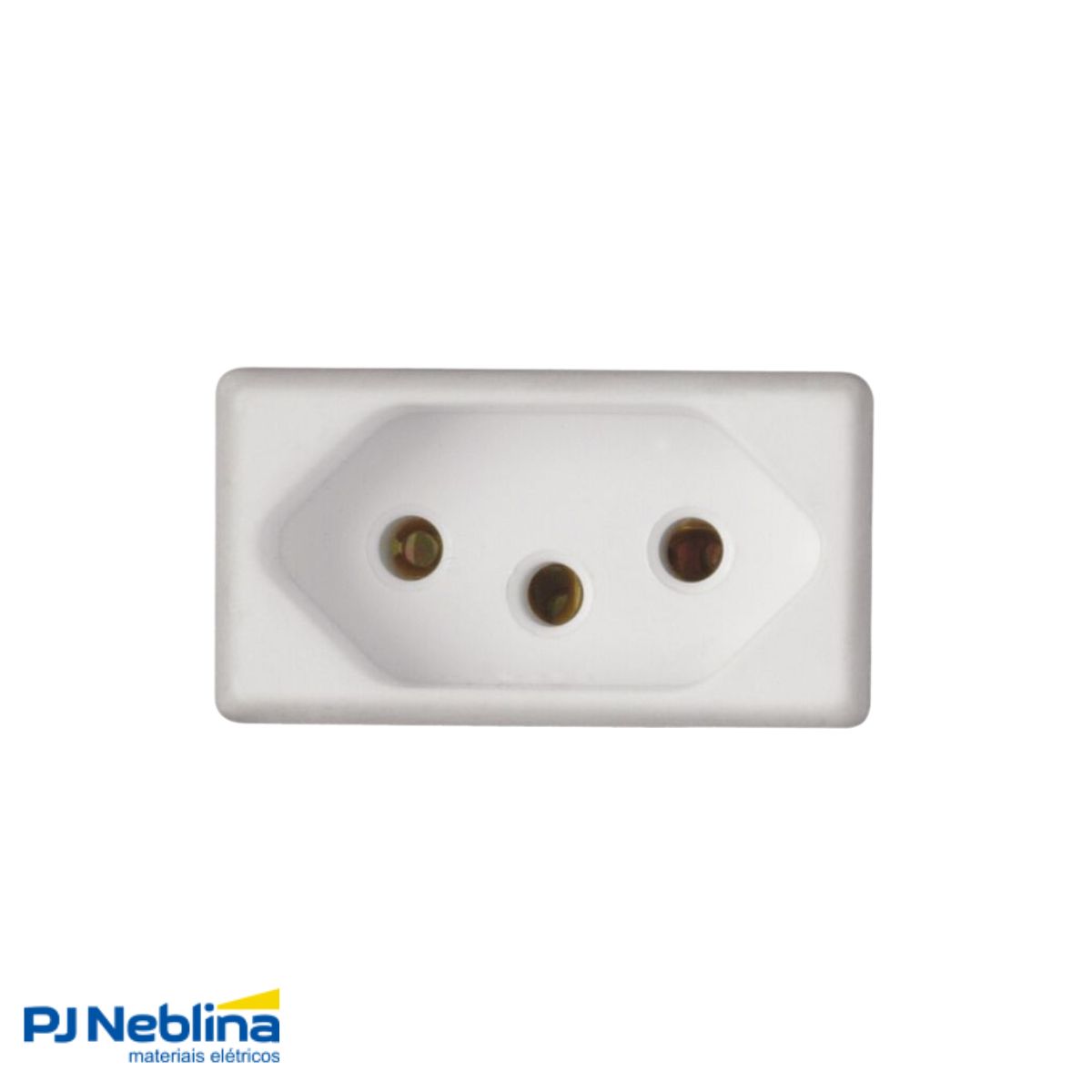 Modulo Tomada 2P+T 1 Modulo 10A 250V Bc Liz/Lux2/Giz/Tablet/Lizflex/Plastibox - Tramontina