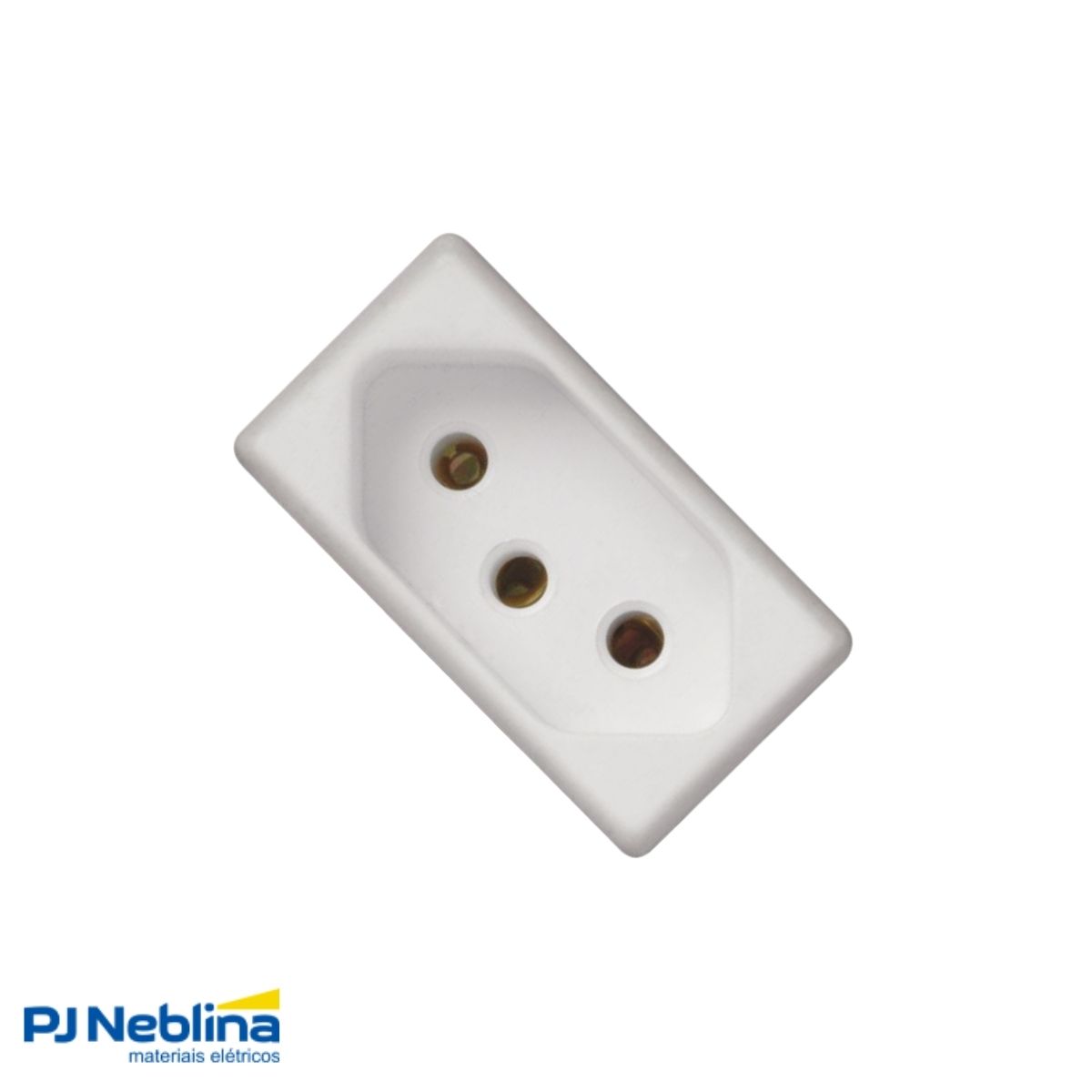 Modulo Tomada 2P+T 1 Modulo 10A 250V Bc Liz/Lux2/Giz/Tablet/Lizflex/Plastibox - Tramontina