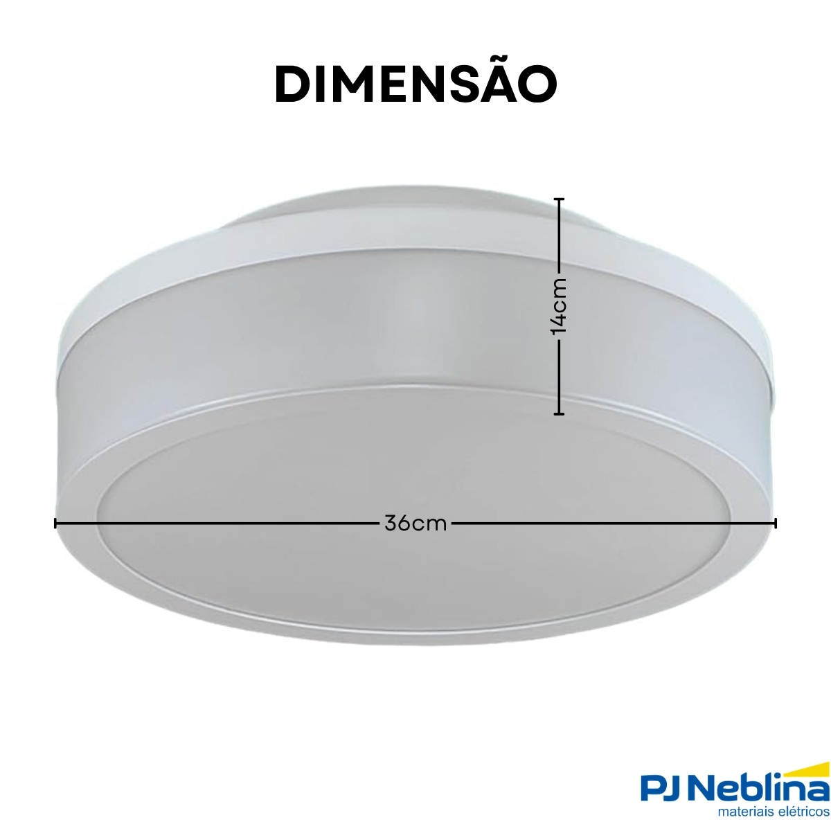 Luminária Plafon Sobrepor Santorini Branco 12W 5Xe27 Bivolt Difusor Poliestireno - Tualix