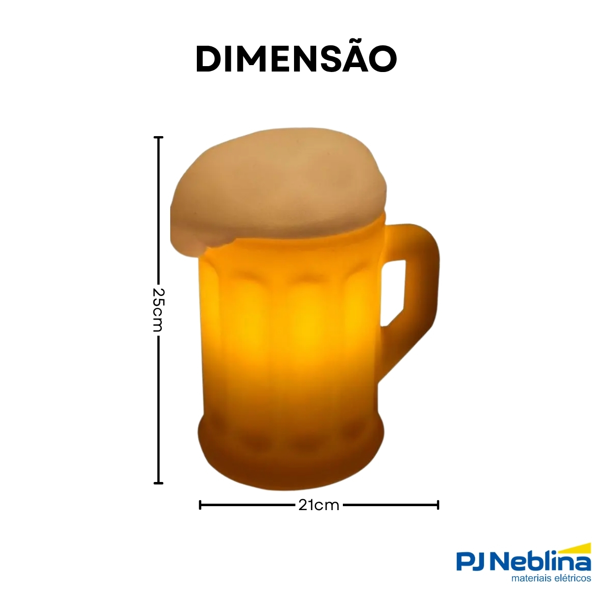 Luminária Mesa Led Chopp 5W Bivolt 2377 - Usare